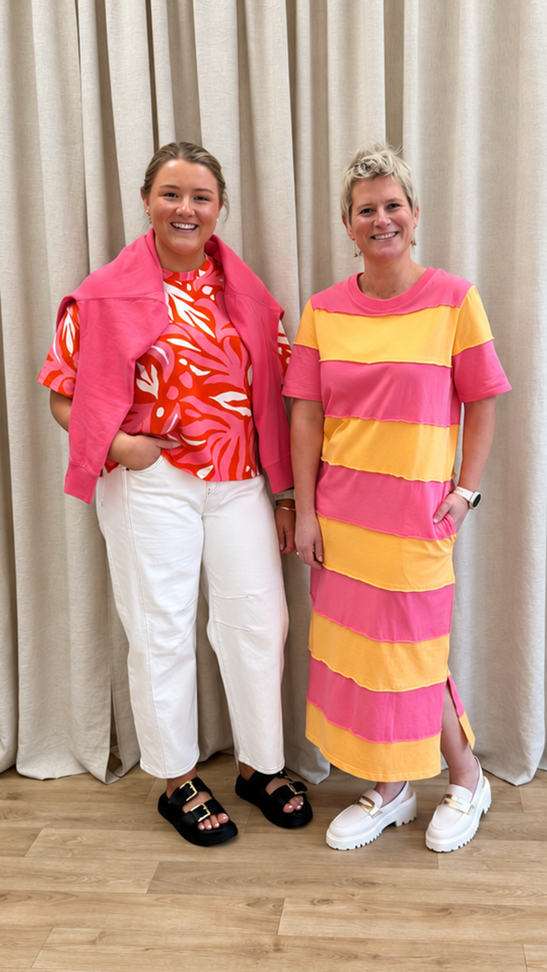 style items clothing on different bodies